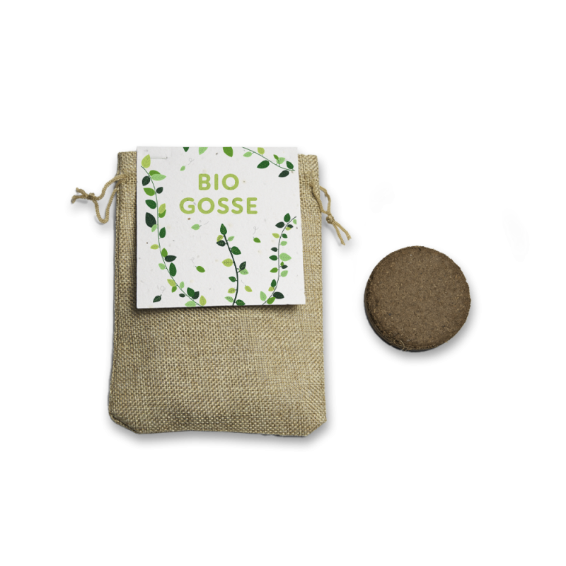 Kit à planter - Bio Gosse | Papierfleur.fr, le papier qui fleurit