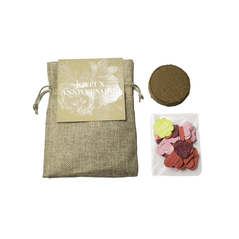 Jardin d'amour - anniversaire | Papierfleur, le papier qui fleurit