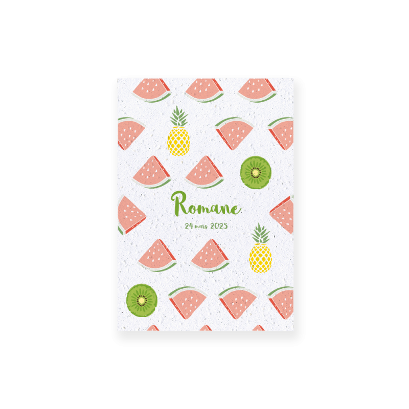 Faire-part de naissance Tutti Frutti | Papier Fleur
